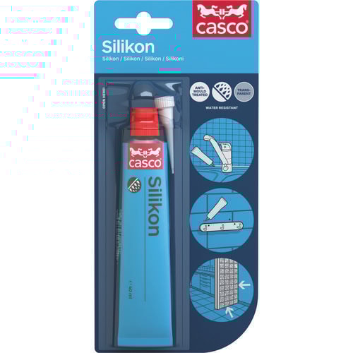 Casco Silikon oximsilikone elastisk til tætning og forsegling 40 ml