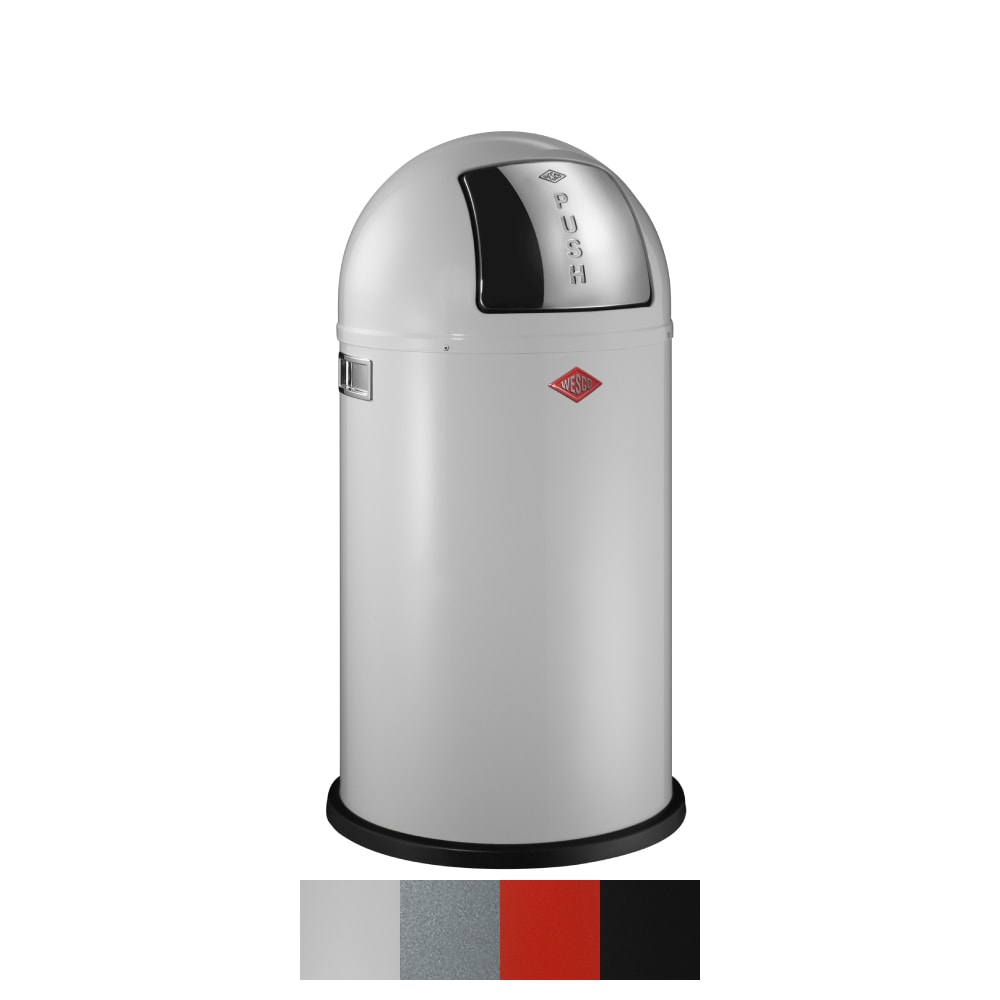 Wesco Pushboy affaldsspand hvid 50L | Affaldshåndtering | Rengøring & Rengøringsmidler