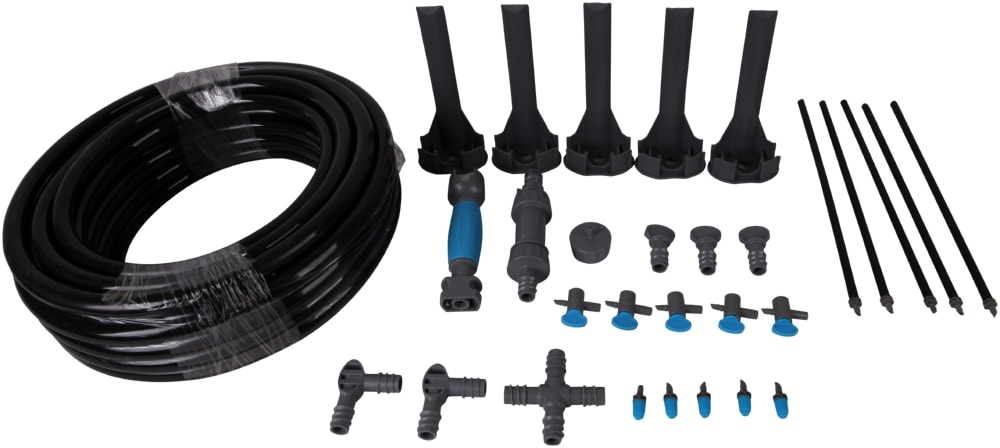 Ecodrop by Trolla Drip Irrigation drypvandingssæt 4 til bede