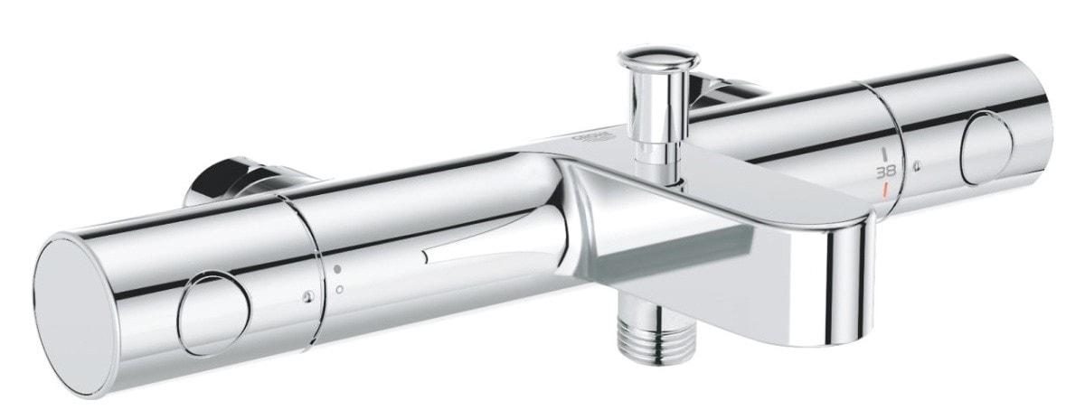 Grohe Grohtherm 800 Cosmopolitan termostatbatteri krom kar/brus uden tilslutning