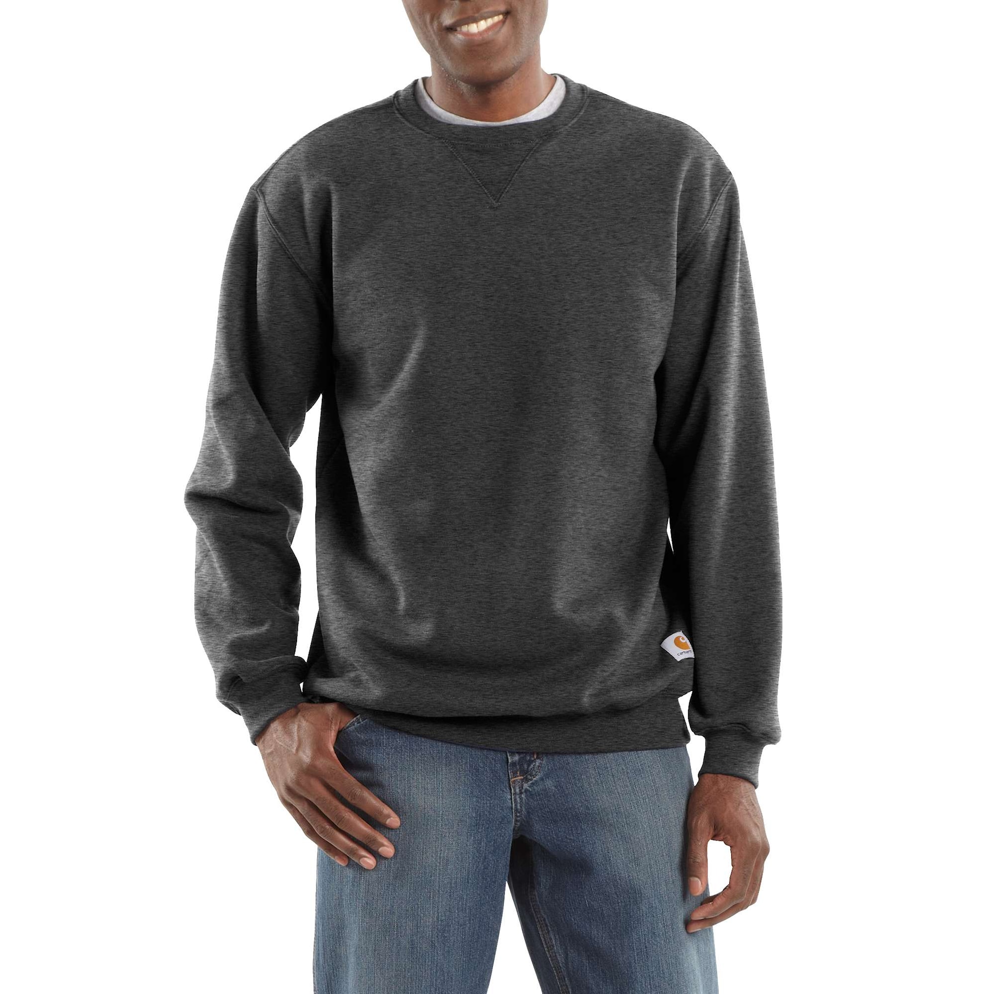Carhartt Midweight Crewneck Sweatshirt Men's Carbon Heather L