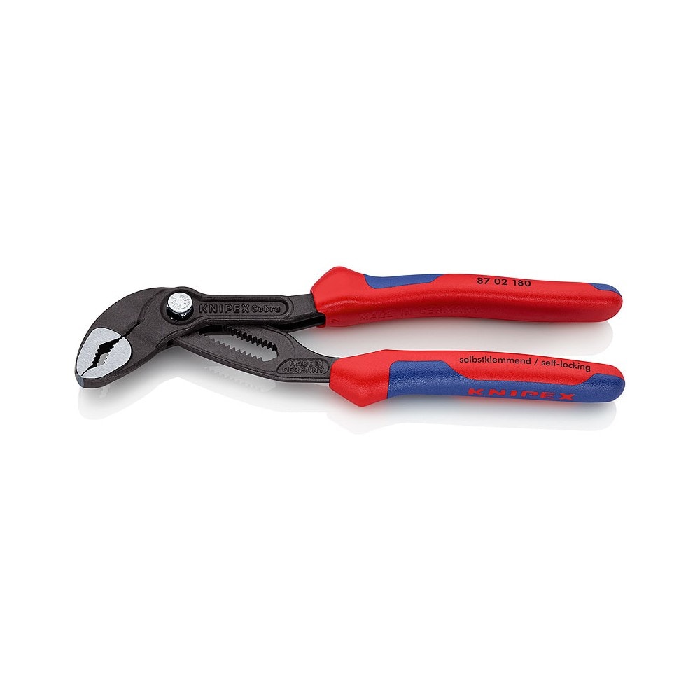 Knipex Cobra Hightech-vandpumpetang, grå atramenteret flerkomponent 300 mm
