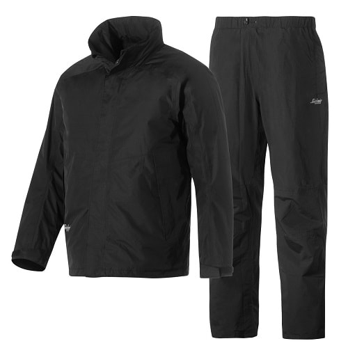 Snickers letvægts regnsæt sort str. xxxl