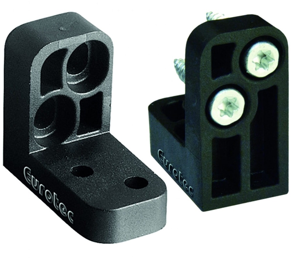 Eurotec terrassebeslag slut inkl. skruer 10 stk.