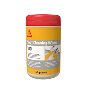 Sika Cleaning Wipes-100 renseservietter 50 stk.