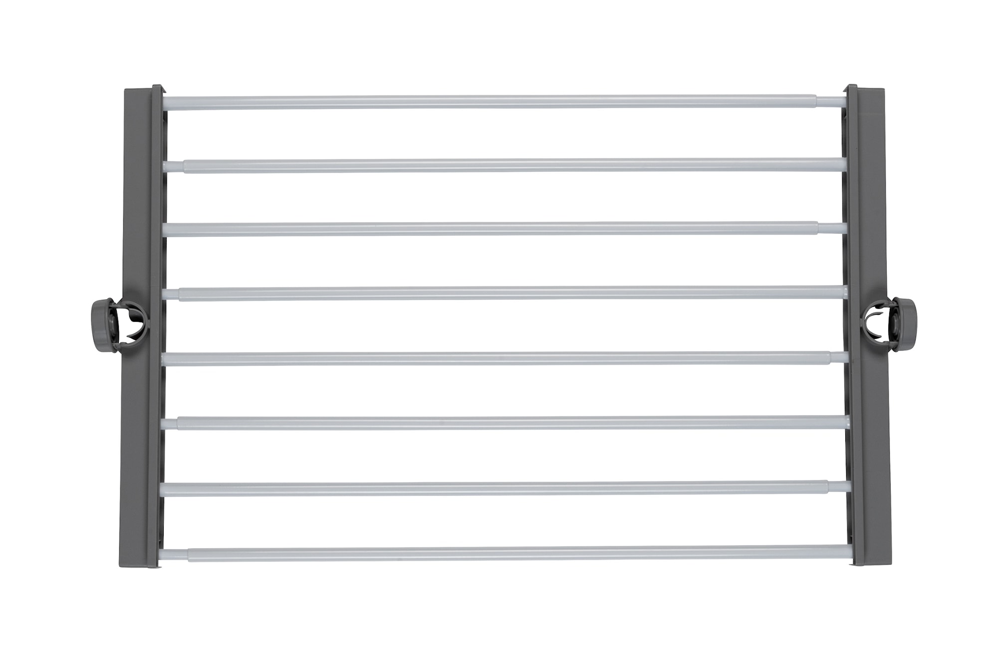 Wenko Hercules hylde hvid, justerbar 73-120 x 4 x 42,5 cm