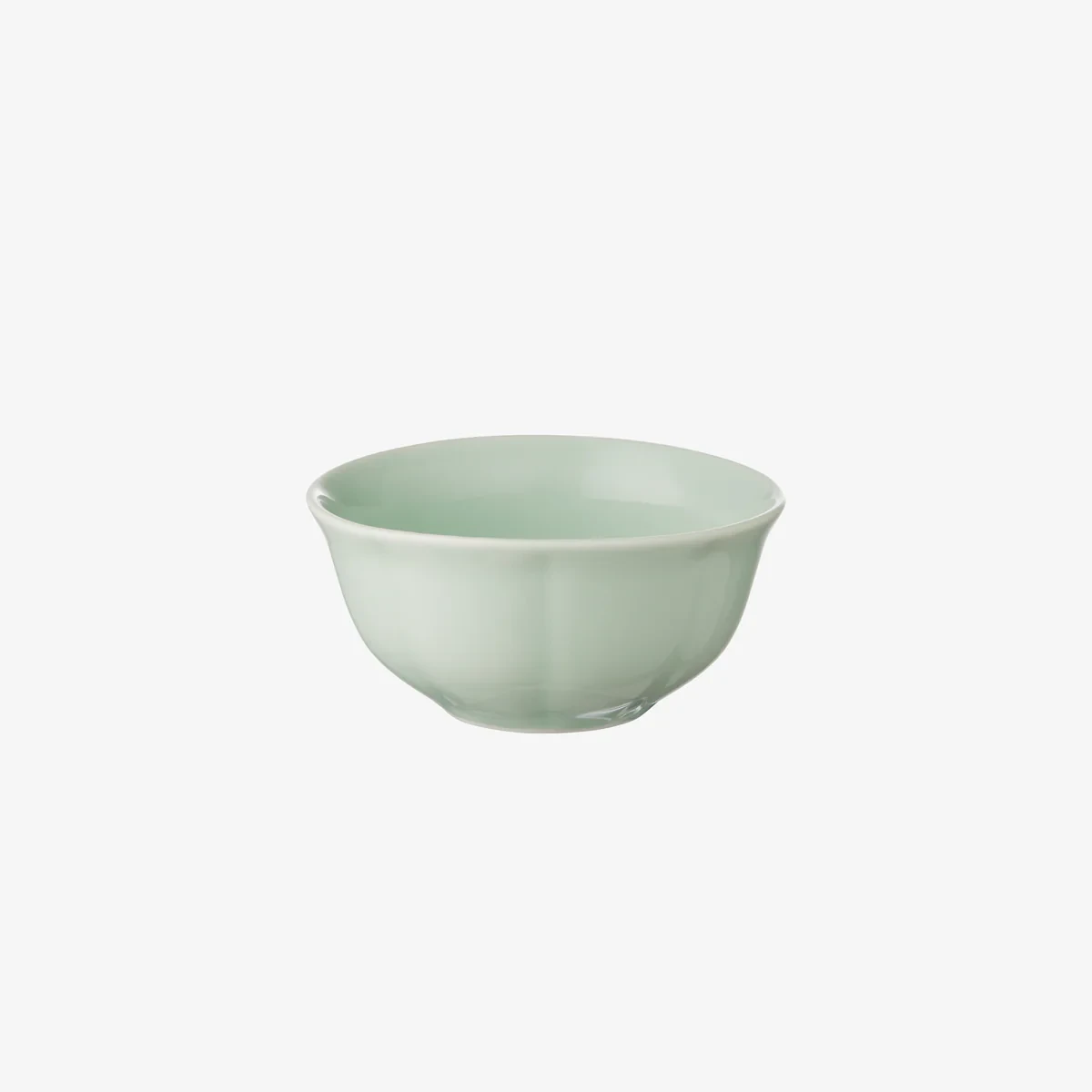 Aida Søholm Solvej skål i minty green porcelæn 15 cm 4 stk.