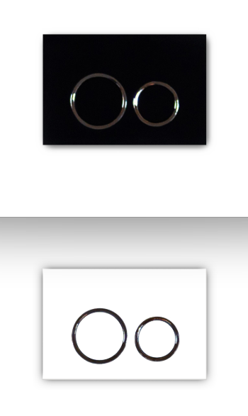 Bathlife Spola skylleknap i sort