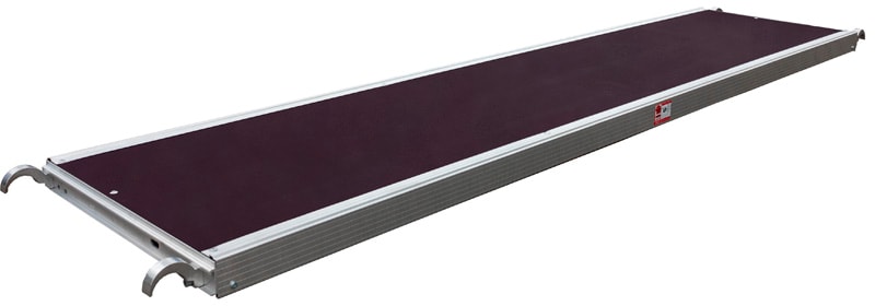 Jumbo dæk uden lem. 60 x 250 cm til rullestillads1002500