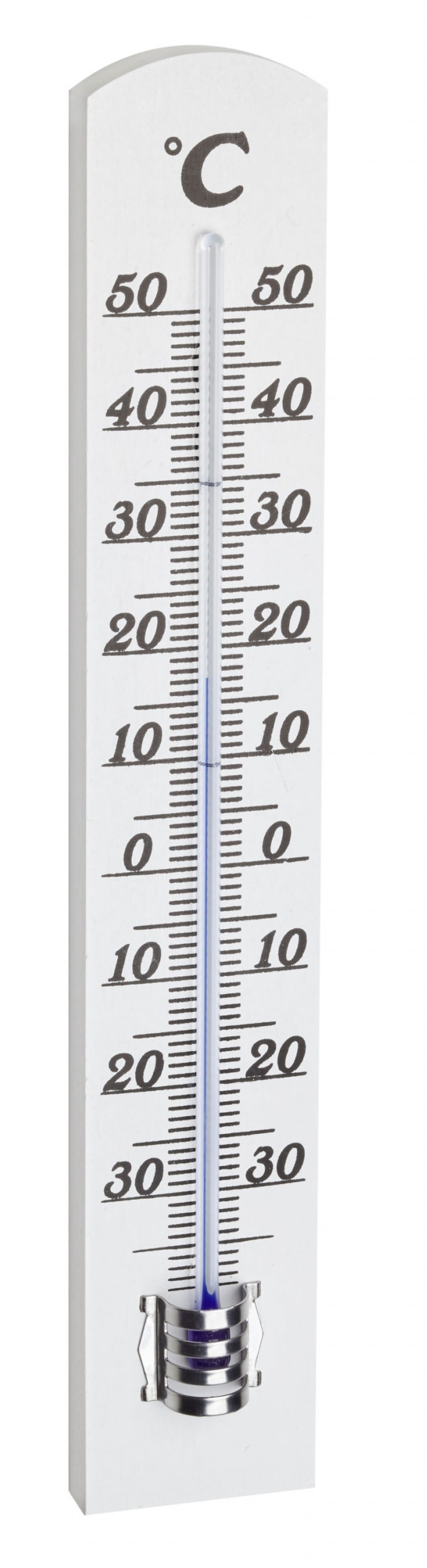 TFA analogt indendørstermometer i hvid