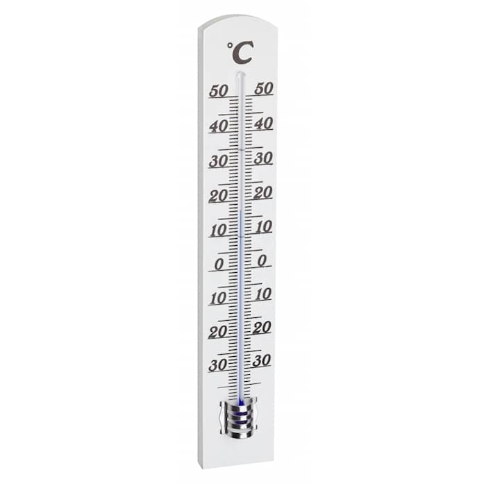TFA analogt indendørstermometer i hvid