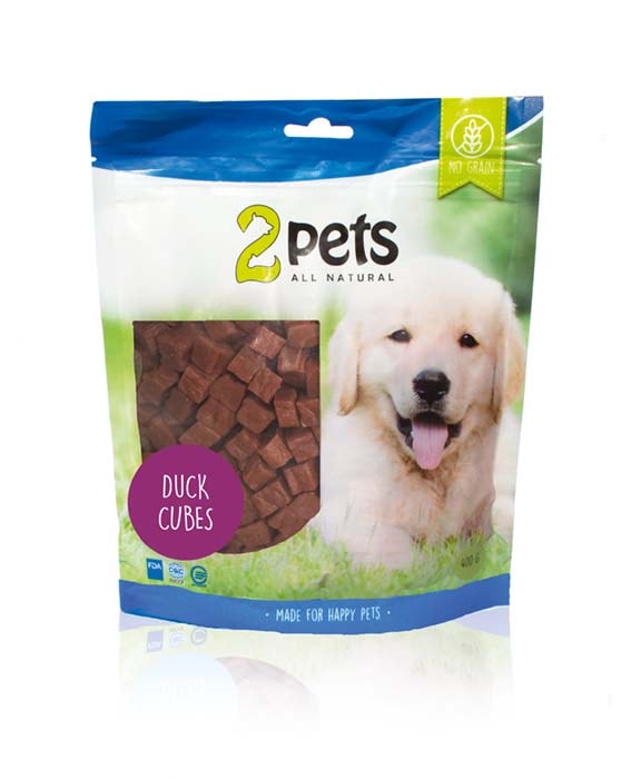 2pets Duck Cubes, 400 g