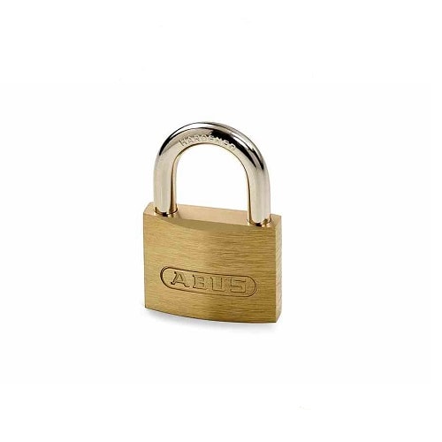 Abus hængelås messing 50 mm. 713-50