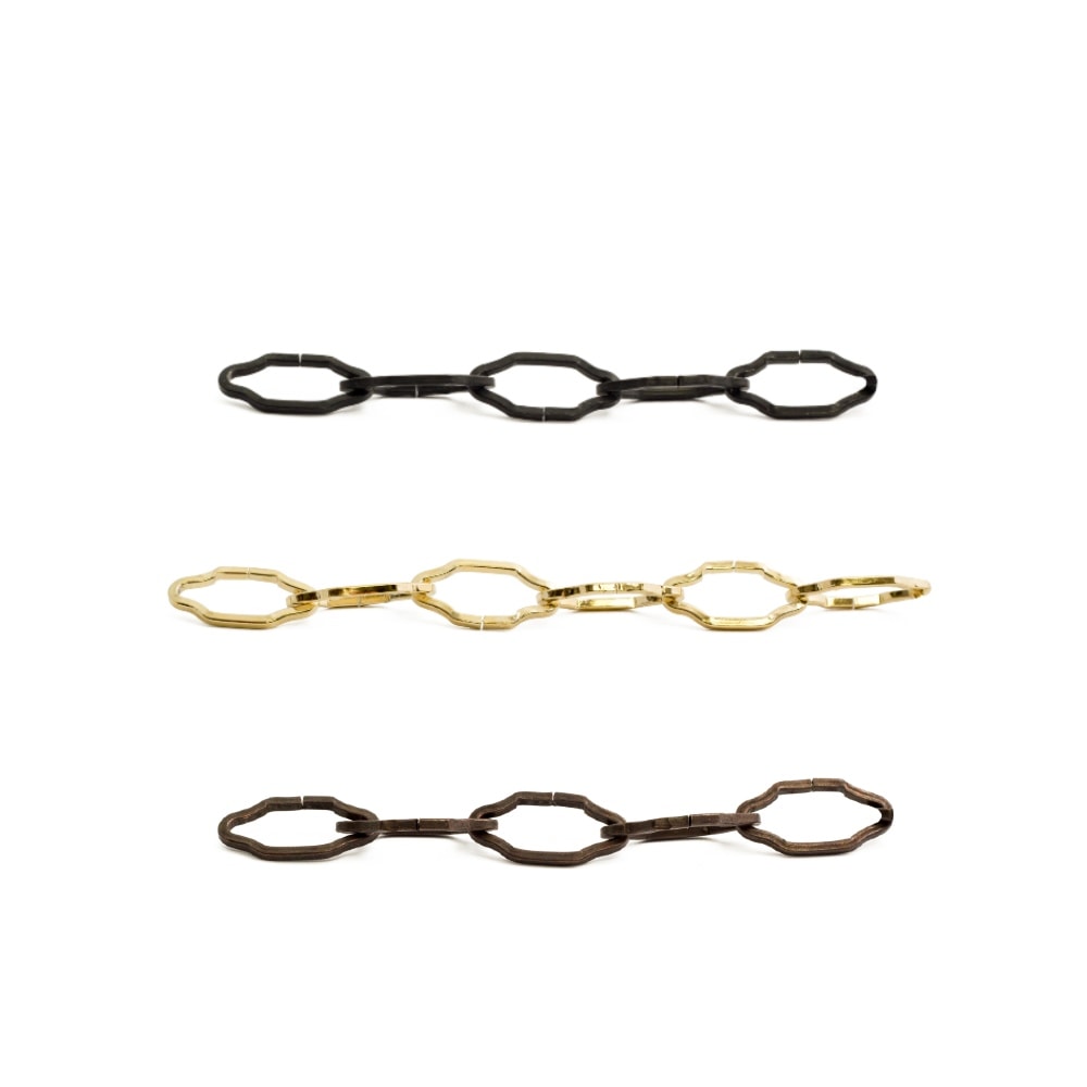 Habo ringkæde 2,2x2,2 mm Sort L: 2,0 m | Stålwirer og kæder | Fastgørelsesudstyr