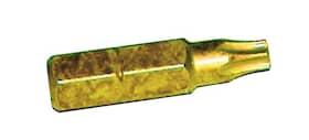 NKT bits torx 10 med gul markering 25 mm.Pakke med 25 stk.