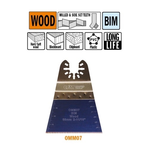 CMT Multicut BIM klinge til træ og plast 68 mm Ekstra holdbar
