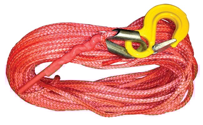 Armortek Syntetisk Line, Komplet m/bøsning og krog 8 mm x 3 0m - max. 8113 kg