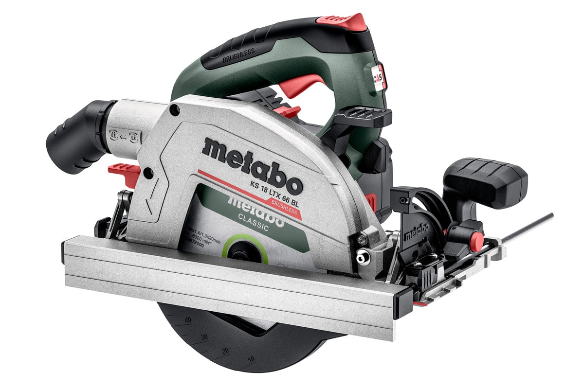Metabo KS 18 LTX 66 BL rundsav 18V uden batteri og lader