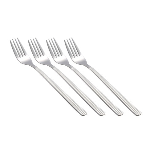 Aida Groovy gaffel i blank mirror 4 stk.