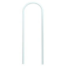 MEFA stander 28 i rustfri stål Ø38 x 1310 mm.