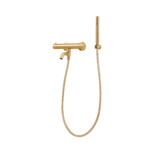 Primy Steel Pleasure 4 Sand karbatteri i guld med brus