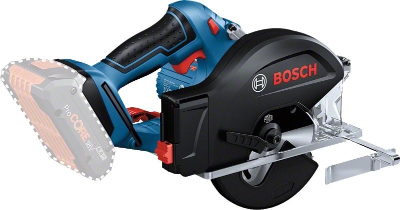 Bosch 18V-50 metalrundsav uden batteri og lader