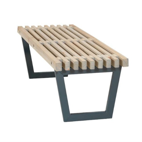 Plus Siesta trallebænk i drivtømmer 138 x 49 x 43 cm