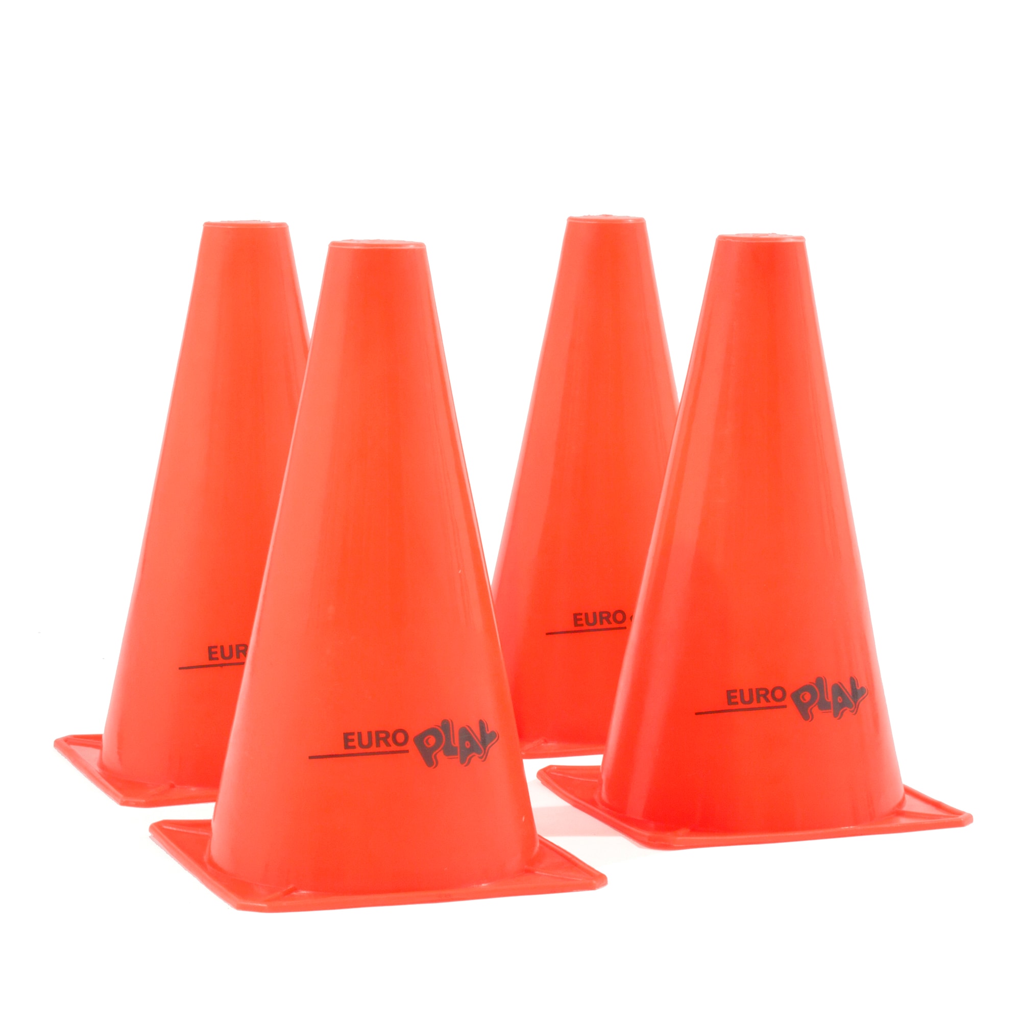 4 orange kegler - 22 cm