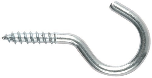 NKT skruekroge. Elforzinket. Pose med 100 stk. 3,0 x 40 mm.