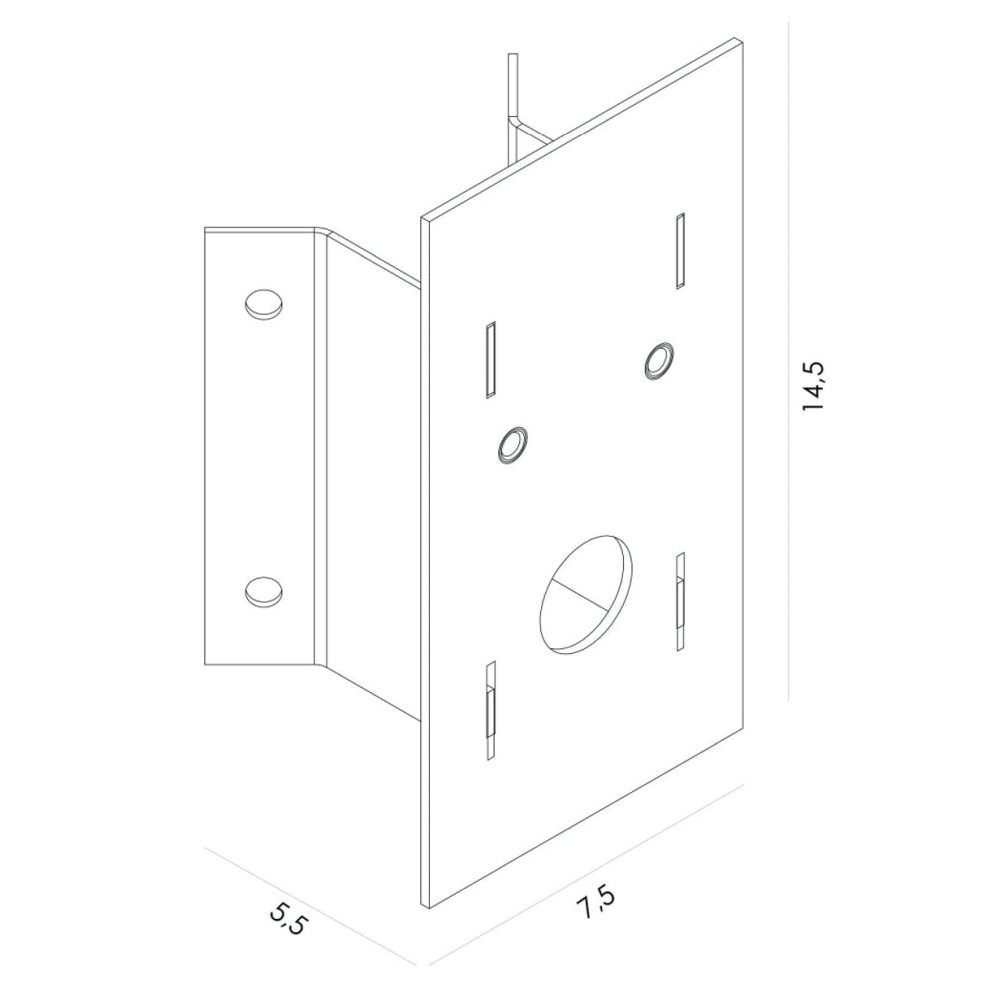 Norlys hjørnebeslag Lofoten nr. 155B