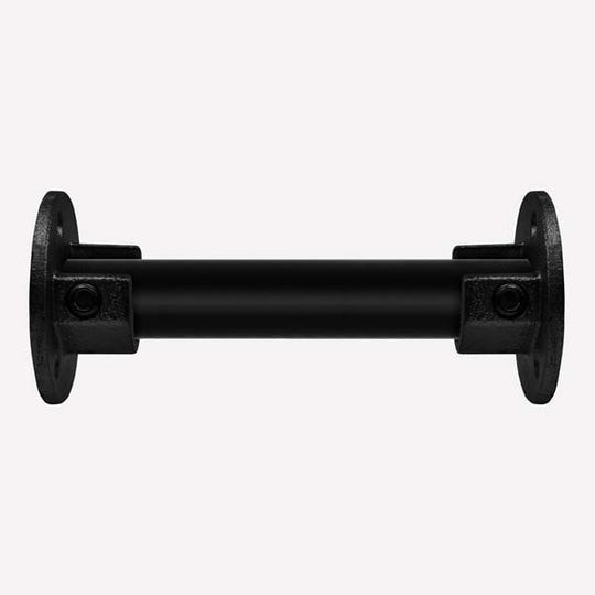 Clarrods Clamps CL131U vægflange åben sort Ø33,7 mm