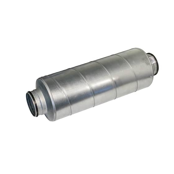 Duka DSLU lyddæmper i metal Ø160 x 600 mm 50 mm ISO