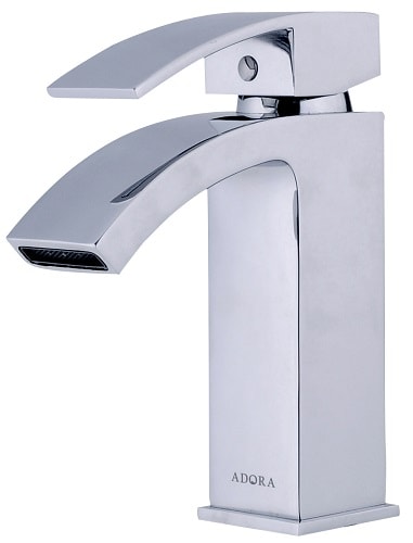 Adora håndvaskbatteri i krom med pop-upbundventil. 12813.00