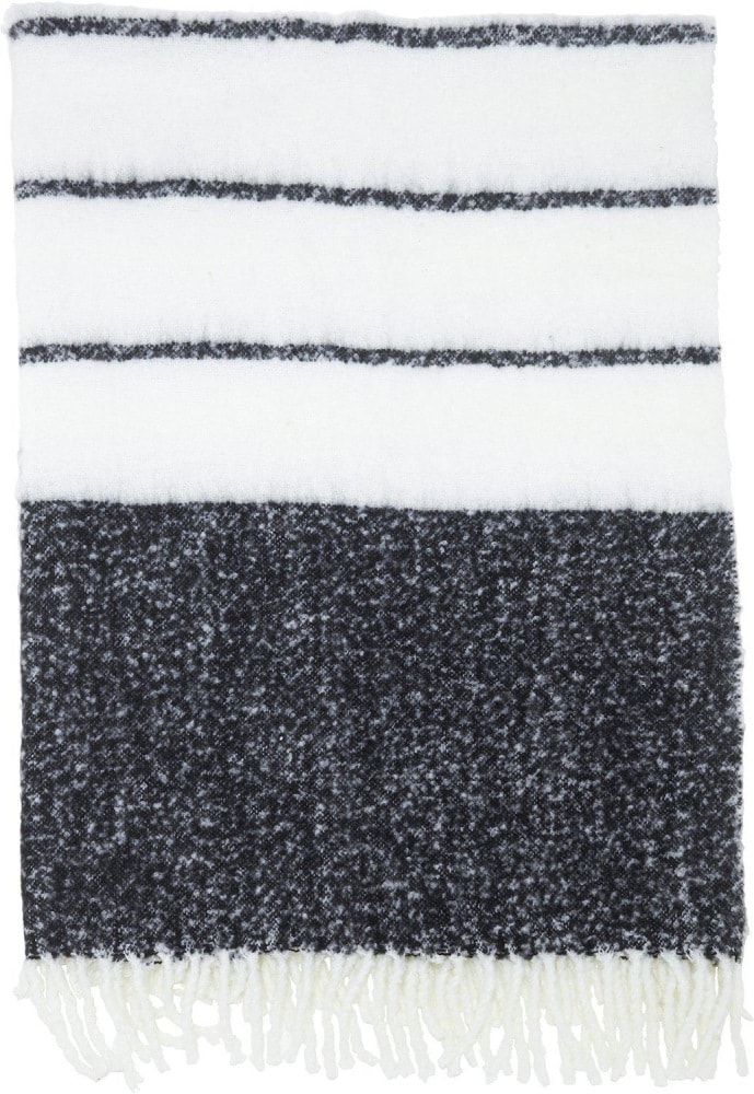 Svanefors Carl plaid i sort 130 x 170 cm