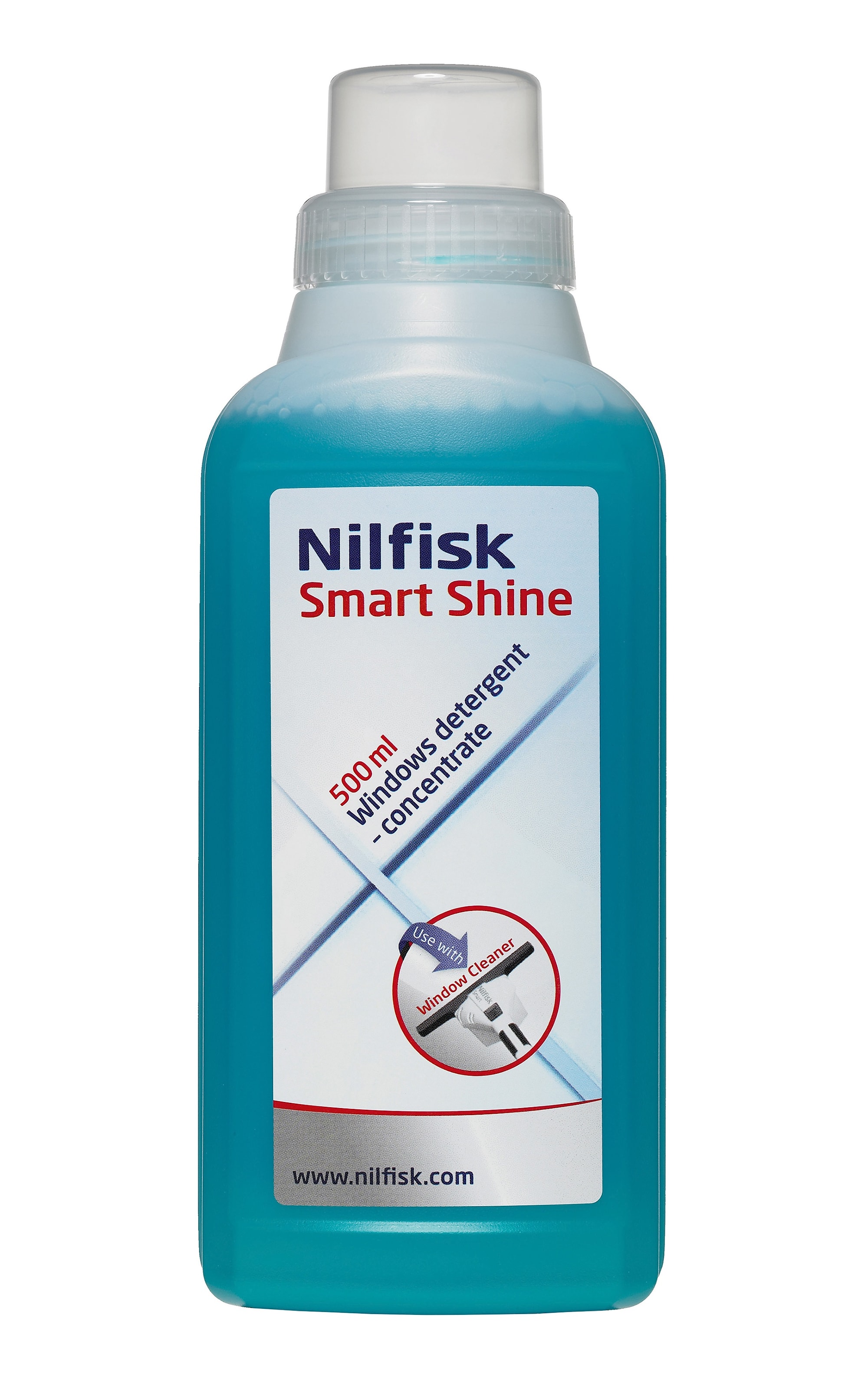 Nilfisk Smart Shine 500 ml, vinduesrens til vinduesvasker