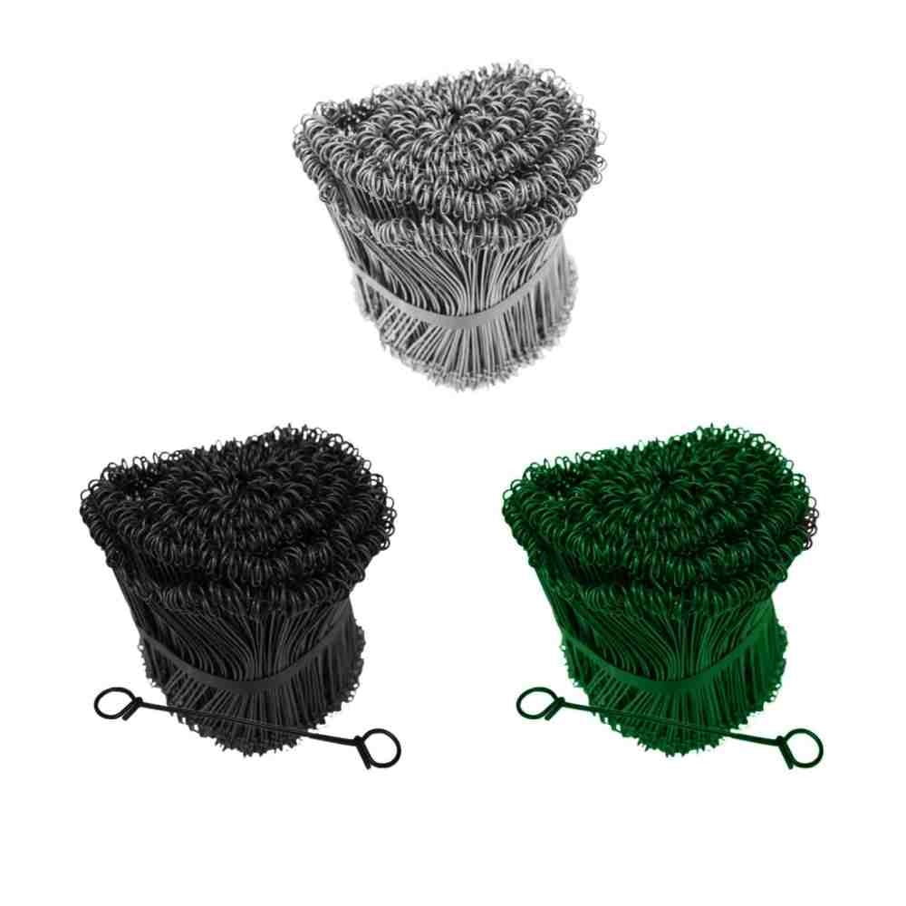 Nordic Fence øjebindere i galvaniseret 15 cm 1000 stk.