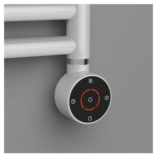 Kriss Circle elvarmeelement i hvid med timerfunktion 300 Watt