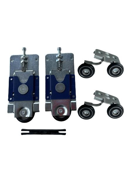 Svalk KG 50 dobbelt beslagsæt med spids sort