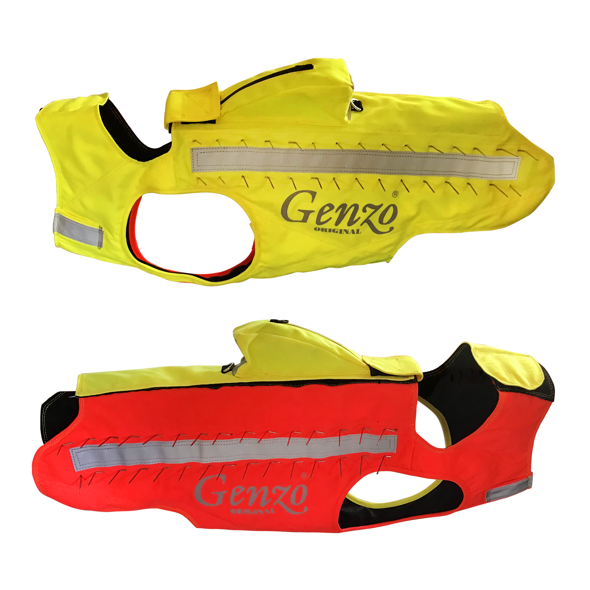 Genzo Beskyttelsesvest Wolf & Wild Boar inkl. ulv stål