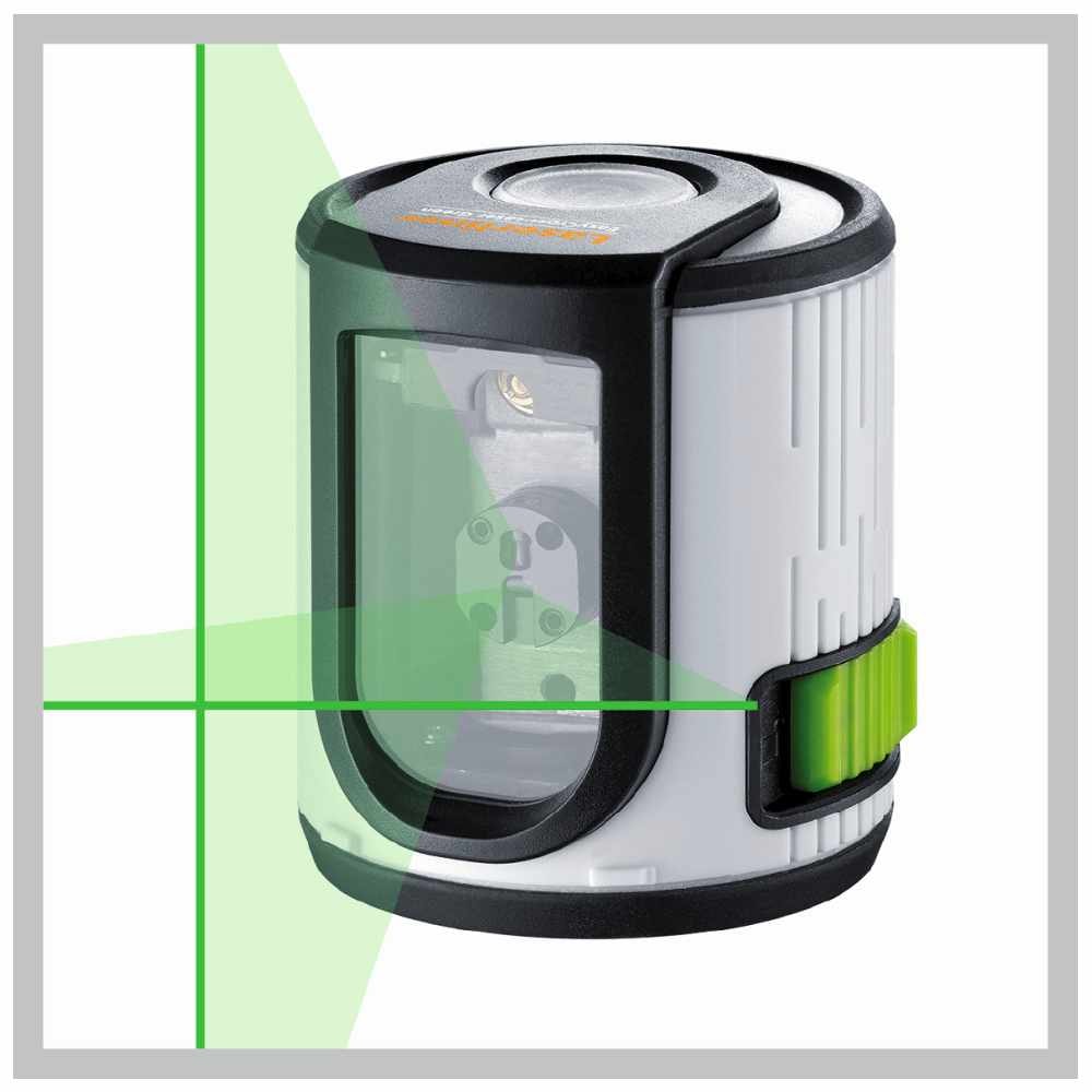 Laserliner EasyCross-Laser Green krydslaser med justerbart vægbeslag