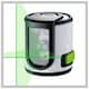 Laserliner EasyCross-Laser Green krydslaser med justerbart vægbeslag