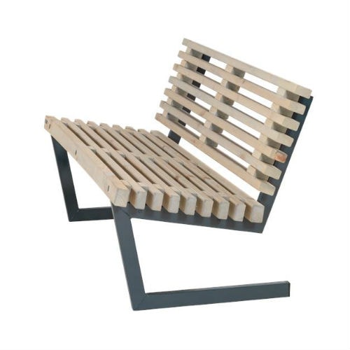 Plus Siesta sofa i drivtømmer 138 cm