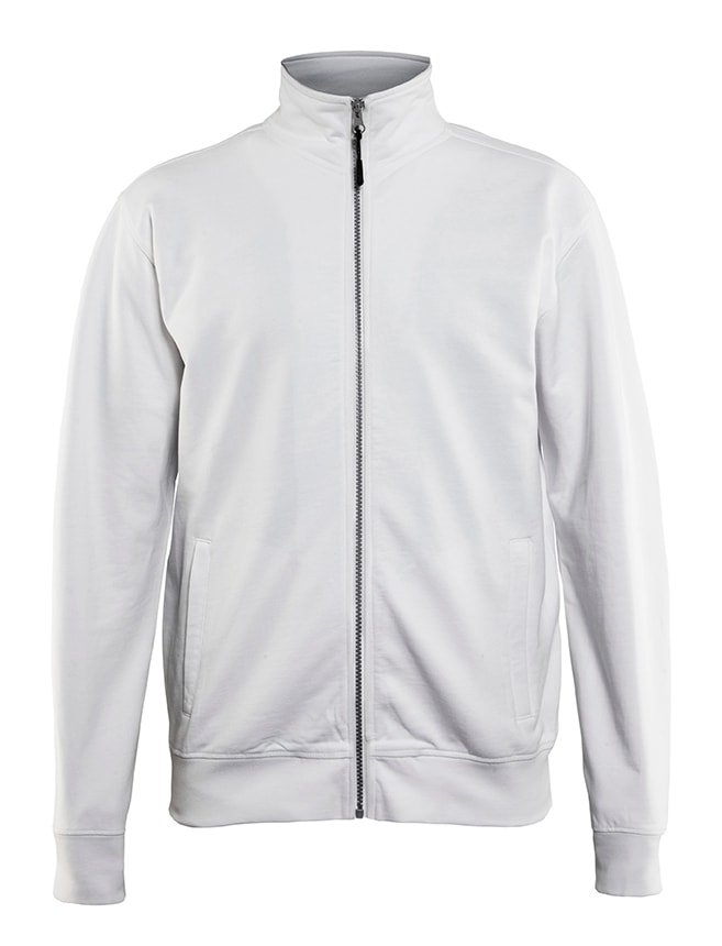 Blåkläder sweatshirt full zip sort M