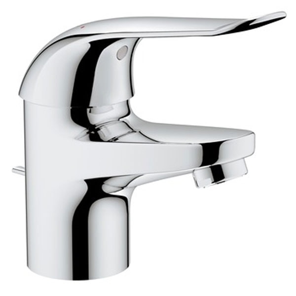 Grohe Euroeco Spec håndvaskbatteri i krom med bundventil