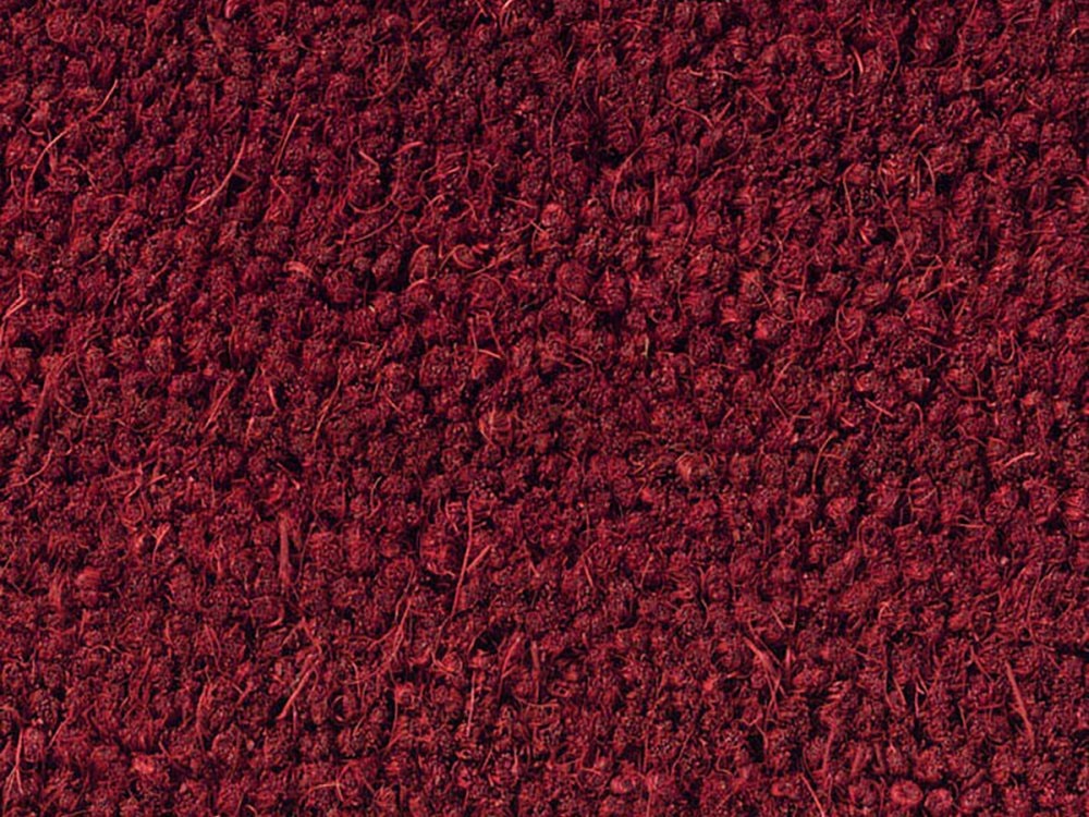 Clean Carpet kokosmåtte 18 mm rød rulle 200 cm x 12,5 meter