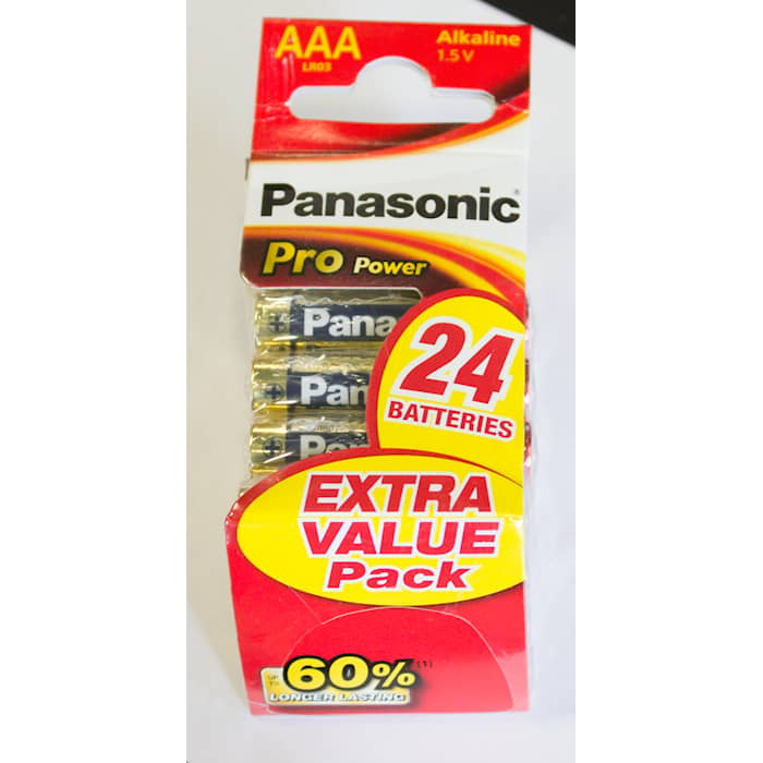 Panasonic Pro Power AAA 24-pak