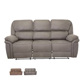 Venture Design Saranda Recliner 3-personers sofa i grå