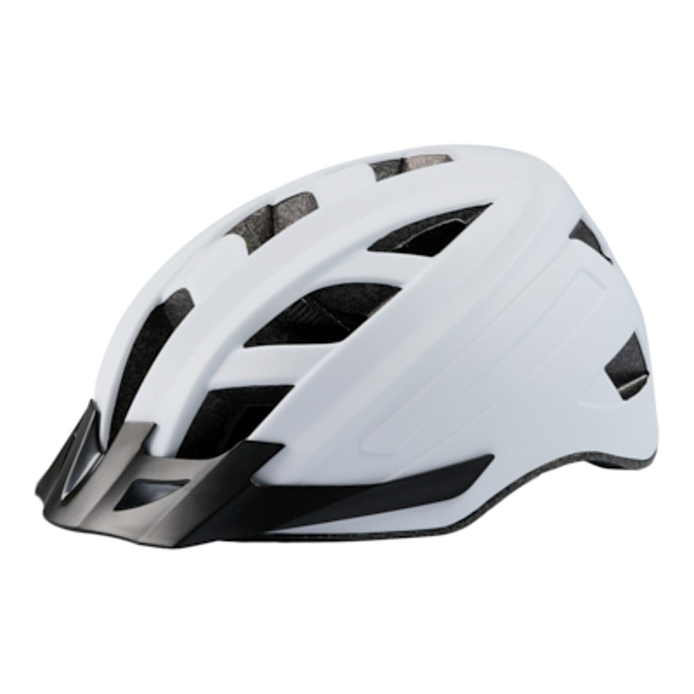 Urban Matt Black cykelhjelm med baglygte str. 52-59 cm