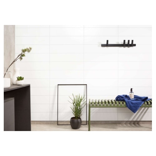 Fibo vådrumspanel Fortissimo 3091-F05 HG Denver White 11x620x2400 mm 2 stk.