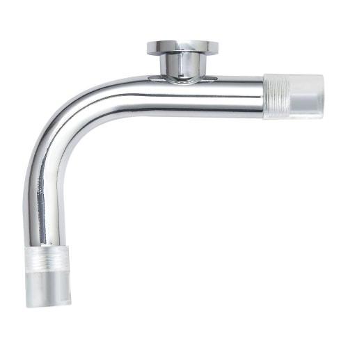 Halo Design Colors svanehals i krom 10/12 mm til tekstilkabel